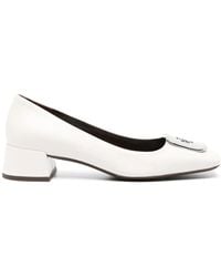 Tory Burch - Logo Plaque Décolleté - Lyst