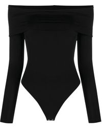 Matériel - Off-Shoulder Long-Sleeve Bodysuit - Lyst