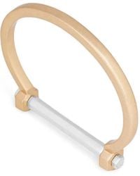 AllSaints - Screw-Detail Bracelet - Lyst