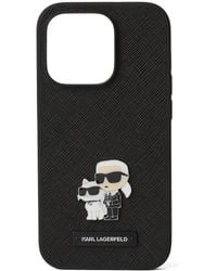 Karl Lagerfeld - Karl&Choupette Iphone 14 Pro Case - Lyst