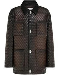 Ferragamo - Quilted Nappa Blouson - Lyst