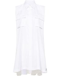 Sacai - Geplooide Mini-jurk - Lyst