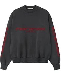 Fear Of God - Chicago Heavy Fleece Cropped Sweatshirt - Lyst