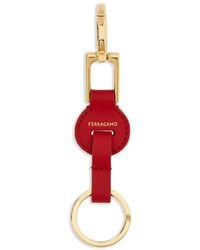Ferragamo - Portachiavi Gancini - Lyst