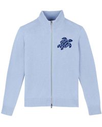 Vilebrequin - Wool Cashmere Full Zip Sweater Turtle - Lyst
