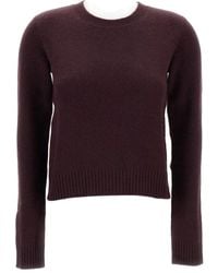 Lisa Yang - Crew-neck Long-sleeves Sweater - Lyst