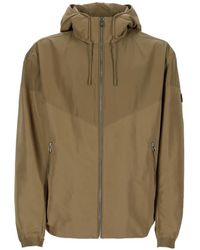 BOSS - Hooded Zip-Up Jacket - Lyst