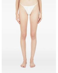 Guess - Stretch-Jersey Thongs - Lyst