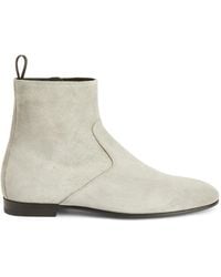 Giuseppe Zanotti - Ron Suede Ankle Boots - Lyst
