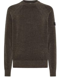 Peuterey - Trui Met Textuur En Vlakken - Lyst