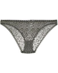 Eres - Riviere Floral-Lace Briefs - Lyst