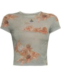 Vivienne Westwood - Baby Peru Cherub-Print T-Shirt - Lyst