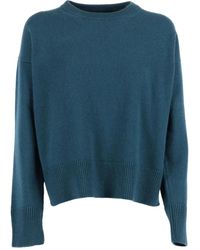 FILIPPO DE LAURENTIIS - Crew-neck ribbed sweater - Lyst