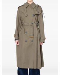 Kolor - Belted Trench Coat - Lyst