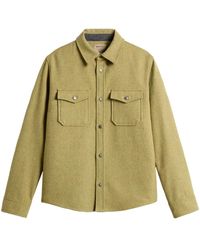 Woolrich - Alaskan Melton Over Shirt - Lyst