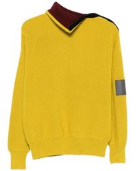 Loewe - Wool Zipped Sweater - Lyst