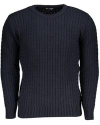 U.S. Grand - Cable-Knit Elbow-Patch Jumper - Lyst