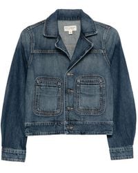 Nili Lotan - Chaqueta Vaquera Con Bolsillos De Parche - Lyst