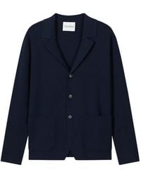 Closed - Single-Breasted Knitted Blazer - Lyst