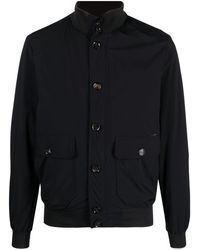 Moorer - High-neck Shirt Jacket - Lyst