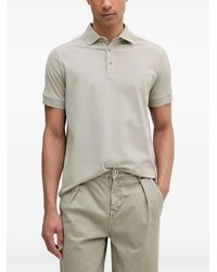 KARL LAGERFELD - Logo-Tape Polo Shirt - Lyst