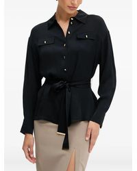 Marciano - Belted-Pocket Shirt - Lyst