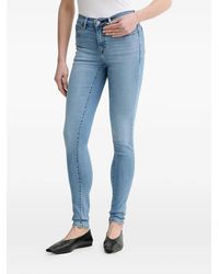 Levi's - Vaqueros Skinny Con Cierre De Botón - Lyst