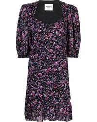 Isabel Marant - Lunesa Floral-print Cotton Dress - Lyst