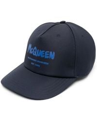 McQueen - Logo Baseball Cap - Lyst