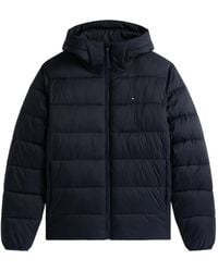 Tommy Hilfiger - Hooded Padded Jacket - Lyst