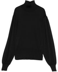 Liviana Conti - Balloon-Sleeve Sweater - Lyst