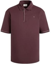 Bally - Piqué-Knit Polo Shirt - Lyst
