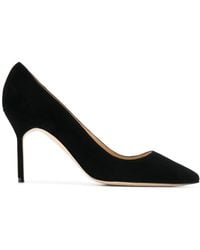 Manolo Blahnik - 'Bb' Pumps Mit Spitzer Kappe, 90Mm - Lyst
