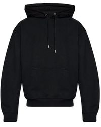 AllSaints - Milo Cotton Hoodie - Lyst