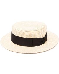 Borsalino - Side Bow-detail Sun Hat - Lyst