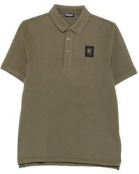 Blauer - Logo-Patch Polo Shirt - Lyst