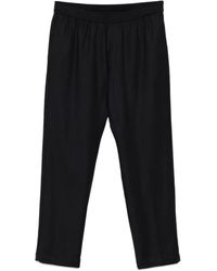Barena - Pantalones de lana con cinturilla elástica - Lyst