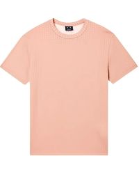 ARMANI EXCHANGE - Logo-Pattern T-Shirt - Lyst