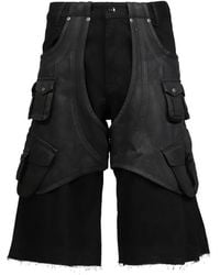Troubled Waters - Parasite Double-Layered Cargo Shorts - Lyst