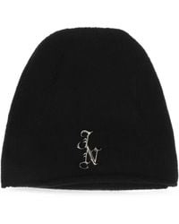 JUN/NAKAYAMA - Logo-Plaque Beanie Hat - Lyst