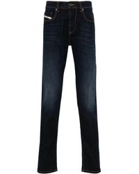 DIESEL - Halbhohe 2019 D-Strukt Slim-Fit-Jeans - Lyst