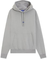 HUGO - Sudadera de algodón con capucha y parche del logo - Lyst
