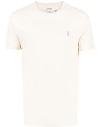 Polo Ralph Lauren - T-shirt en coton à motif Polo Pony brodé - Lyst