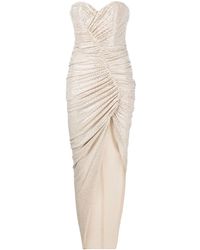 Alexandre Vauthier - Sequin-embellished Strapless Dress - Lyst