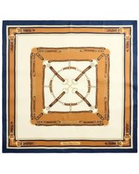Ralph Lauren - Foulard En Soie À Imprimé Équestre - Lyst