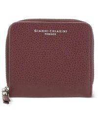 Gianni Chiarini - Dollaro Hammered-Leather Wallet - Lyst