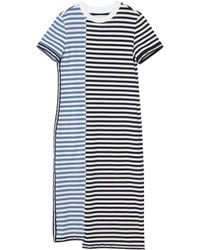 3.1 Phillip Lim - Robe Mi-Longue À Rayures - Lyst