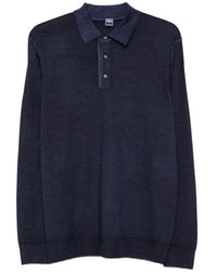 Fedeli - Long-Sleeve Polo Sweater - Lyst