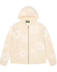 DENIM TEARS - Zip Hooded Fisherman Sweater - Lyst