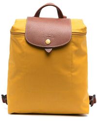 longchamp backpack yellow